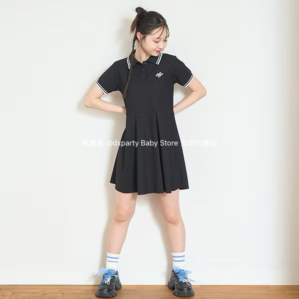 Lovetoxic Japanese Children's Clothing - Waisted Dress (140-160cm) - Girls' Summer Dress