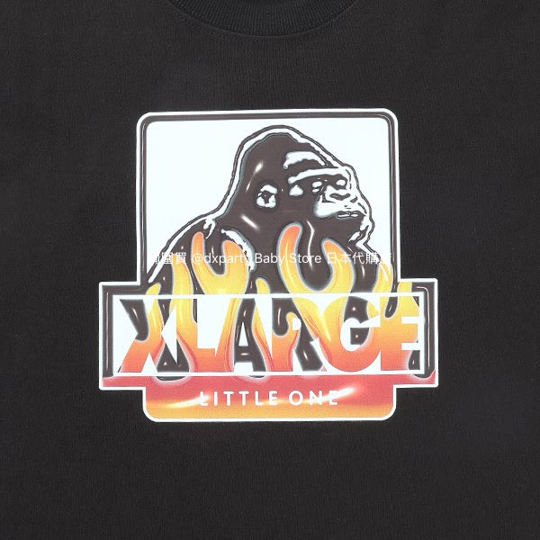 Japanese XLARGE KIDS Printed Tops 90-140cm Boys Summer TOPS