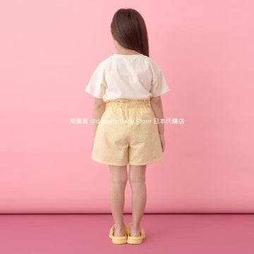 Japanese children's clothing Ly# mine ruffle pocket shorts 100-150cm girls summer PANTS