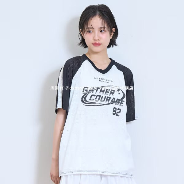 Lovetoxic Sports Mesh Top (140-170cm) for Girls (Summer)