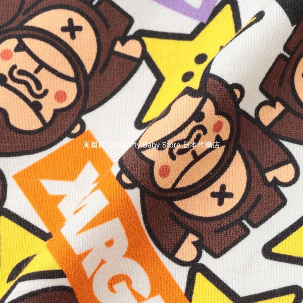 Japanese children's clothing X-girl Stages gorilla print shorts 80-140cm girls summer PANTS