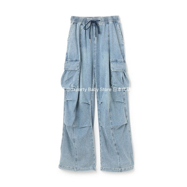 Lovetoxic Cold-Sensitive Denim Pants (140-170cm) for Girls (Summer)