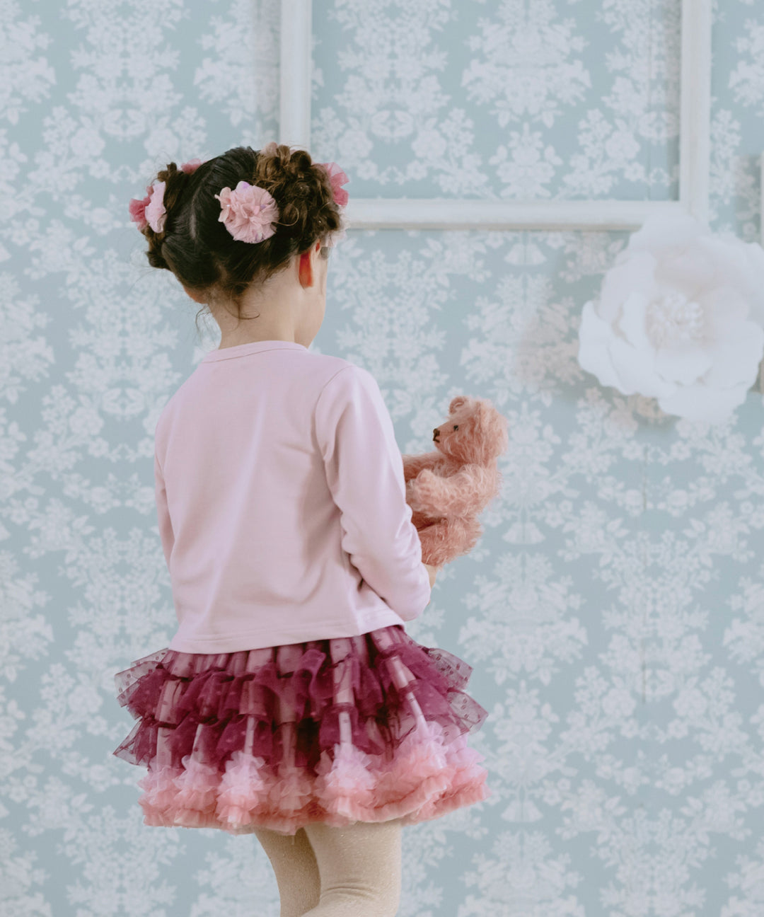 Japanese children's clothing panpantutu bow coat 80-150cm girls summer outerwear