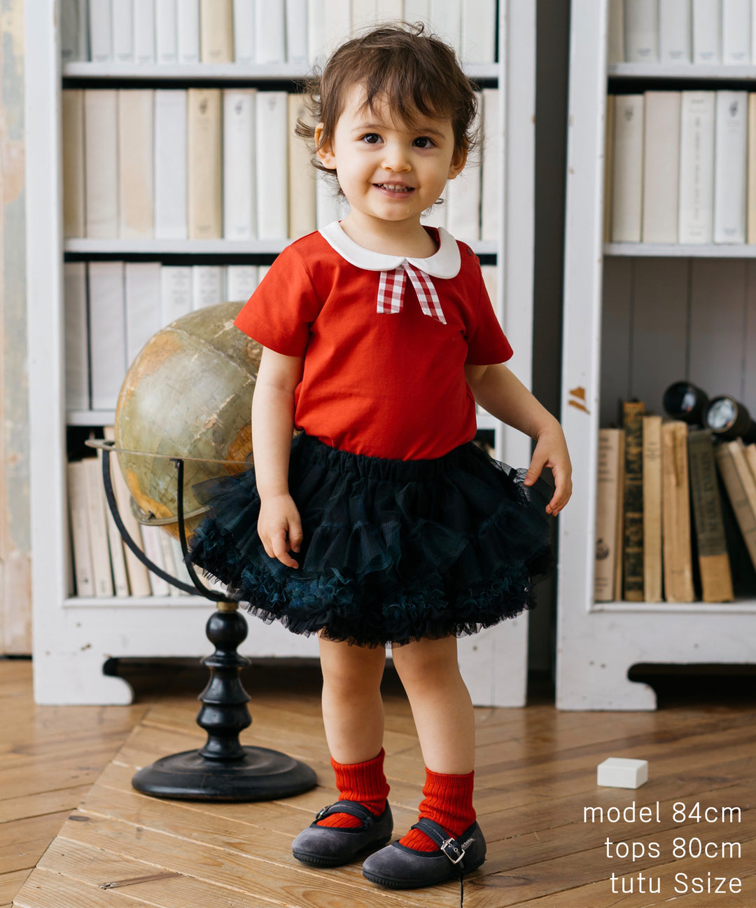 Japanese children's clothing panpantutu Black Guard Ballet Tutu Skirt 70-140cm Girls Newborn Baby Summer SKIRTS