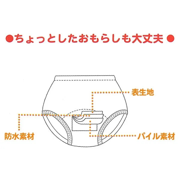 In stock - Japan Nishimatsuya Sanrio 3-layer ring pants 100cm