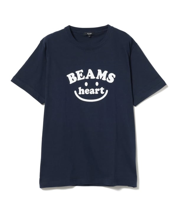 Japanese children's clothing BEAMS HEART parent-child short-sleeved tops S-XL adult summer TOPS