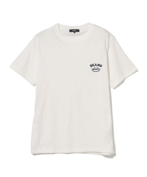 Japanese children's clothing BEAMS HEART parent-child short-sleeved tops S-XL adult summer TOPS