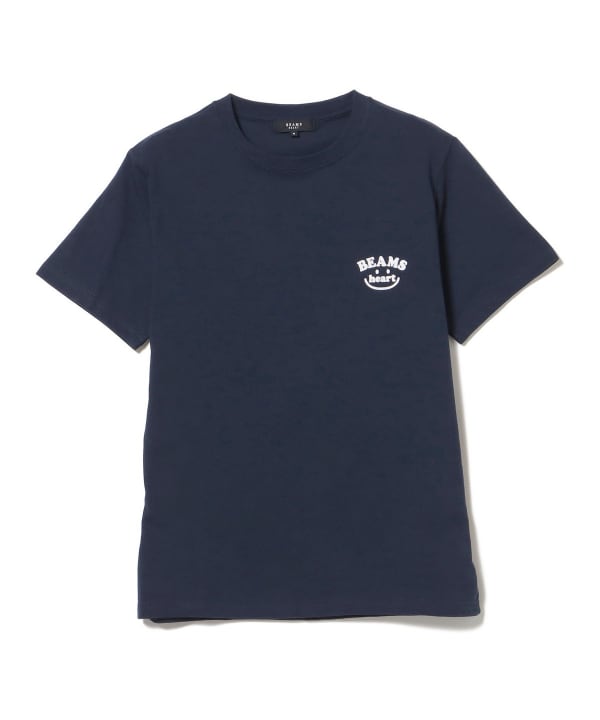Japanese children's clothing BEAMS HEART parent-child short-sleeved tops S-XL adult summer TOPS