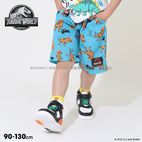 日本童裝 BDL x JURASSIC WORLD 侏羅紀公園 快適速乾 恐龍短褲 90-130cm 男童款 夏季 PANTS