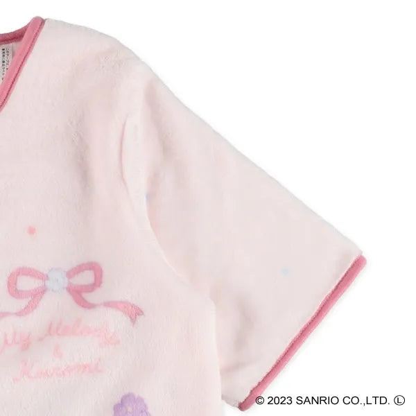In stock - Japanese Nishimatsuya Kuromi Melody 50×70cm sleeping bag for ages 1-8
