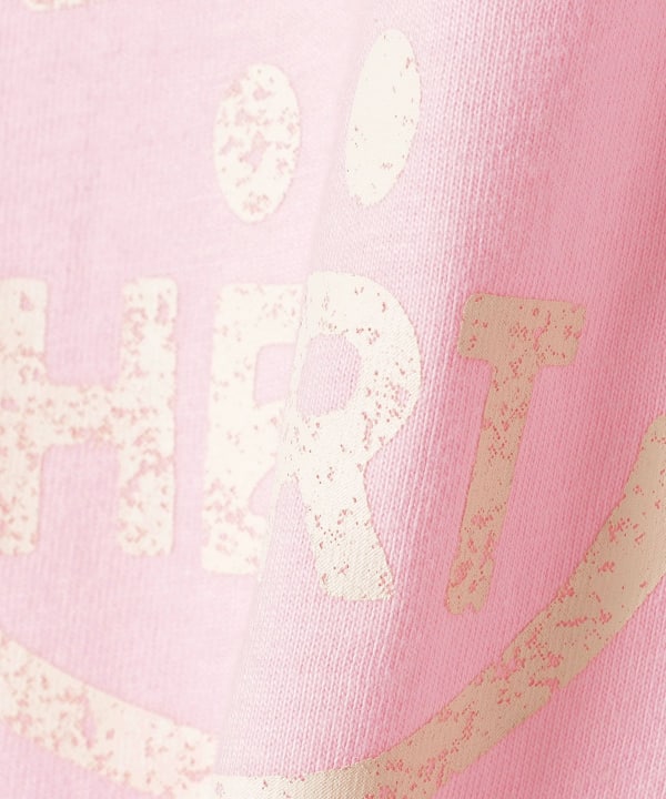 Japanese children's clothing BEAMS HEART parent-child short-sleeved top ML adult summer TOPS