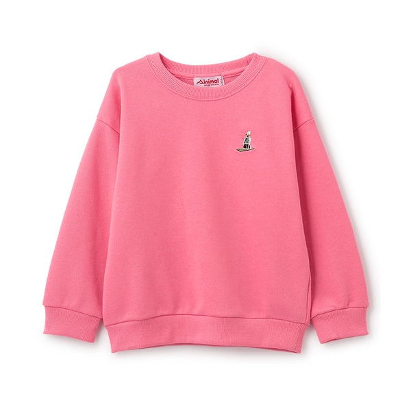 Japanese children's clothing mini #ML sports embroidery pattern sweatshirt 90-140cm boys/girls spring and summer TOPS