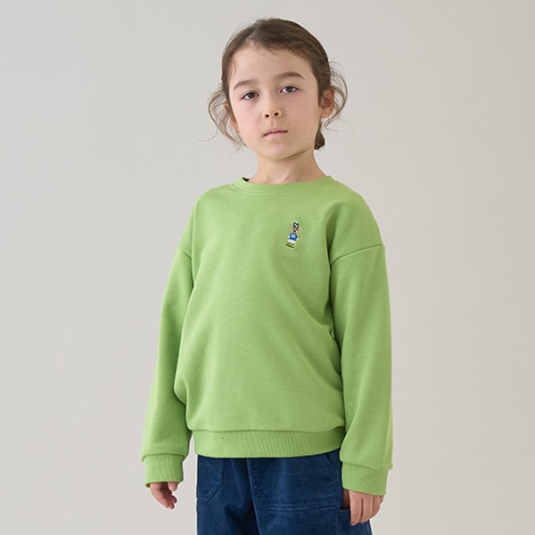Japanese children's clothing mini #ML sports embroidery pattern sweatshirt 90-140cm boys/girls spring and summer TOPS