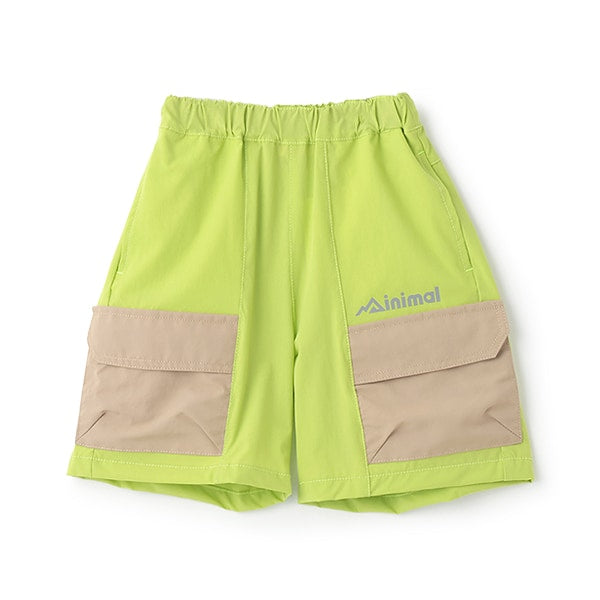 Japanese children's clothing mini#ML mountain series work pocket sports shorts 90-140cm boys' summer PANTS