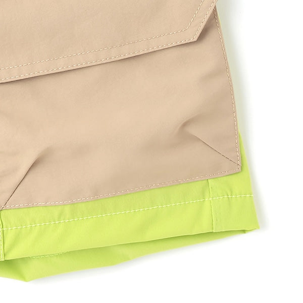 Japanese children's clothing mini#ML mountain series work pocket sports shorts 90-140cm boys' summer PANTS