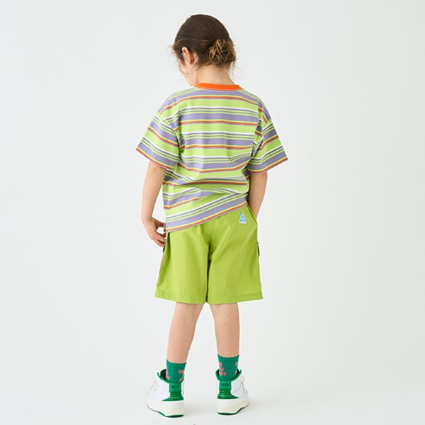 Japanese children's clothing mini#ML mountain series work pocket sports shorts 90-140cm boys' summer PANTS