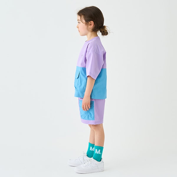 Japanese children's clothing mini#ML mountain series work pocket sports shorts 90-140cm boys' summer PANTS
