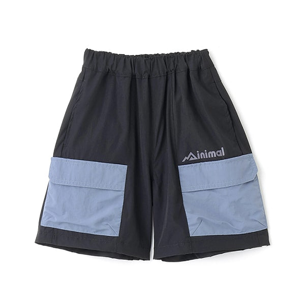 Japanese children's clothing mini#ML mountain series work pocket sports shorts 90-140cm boys' summer PANTS