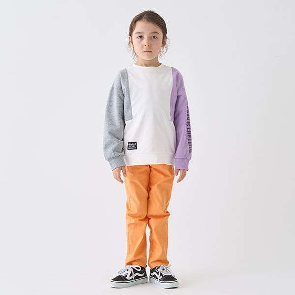 Japanese children's clothing mini#ML waterproof series stretch trousers 90-140cm boys/girls spring and summer PANTS