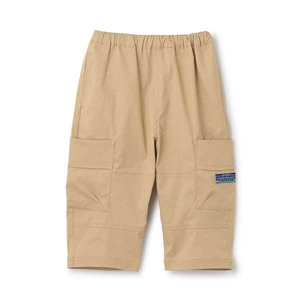 Japanese children's clothing mini#ML side pocket twill cropped pants 90-140cm boys' spring and summer PANTS