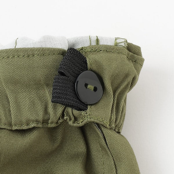 Japanese children's clothing mini#ML side pocket twill cropped pants 90-140cm boys' spring and summer PANTS