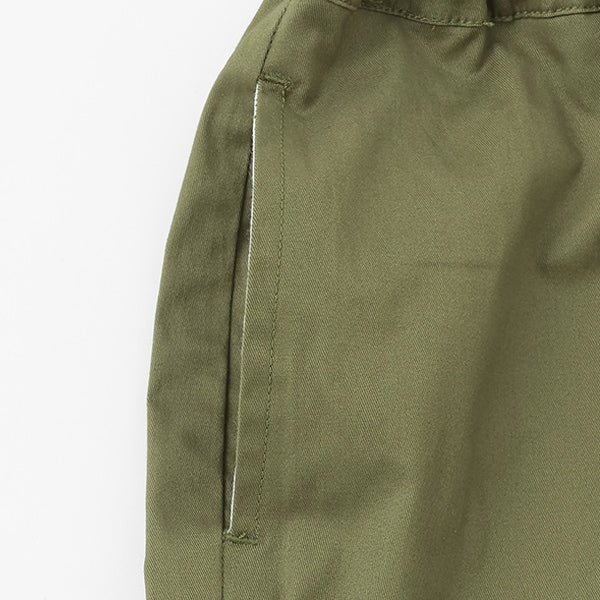 Japanese children's clothing mini#ML side pocket twill cropped pants 90-140cm boys' spring and summer PANTS