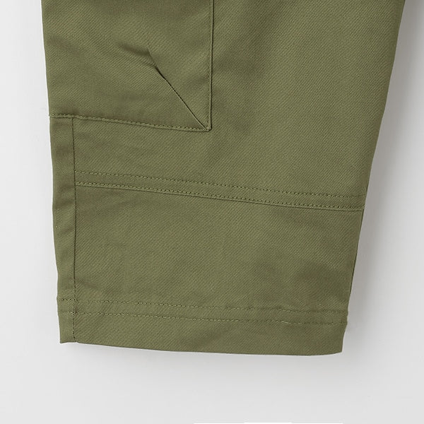 Japanese children's clothing mini#ML side pocket twill cropped pants 90-140cm boys' spring and summer PANTS
