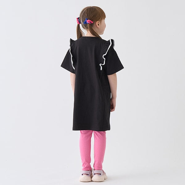 Japanese children's clothing mini#ML leggings 90-140cm girls spring and summer PANTS