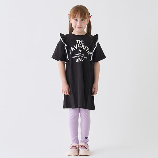 Japanese children's clothing mini#ML leggings 90-140cm girls spring and summer PANTS