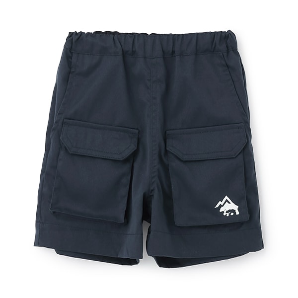 Japanese children's clothing mini#ML mountain series pocket shorts 90-140cm boys/girls summer PANTS
