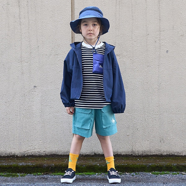 Japanese children's clothing mini#ML mountain series pocket shorts 90-140cm boys/girls summer PANTS