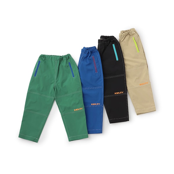 Japanese children's clothing mini#ML x KELTY colorblock work pants 100-140cm boys/girls spring and summer PANTS