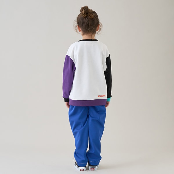 Japanese children's clothing mini#ML x KELTY colorblock work pants 100-140cm boys/girls spring and summer PANTS