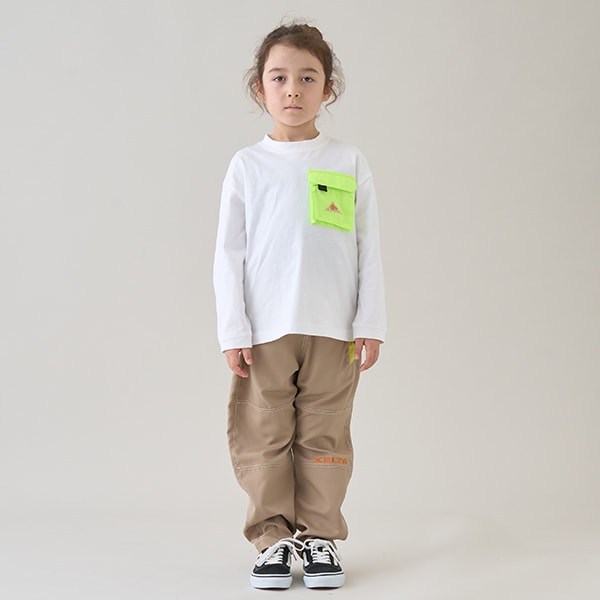 Japanese children's clothing mini#ML x KELTY colorblock work pants 100-140cm boys/girls spring and summer PANTS