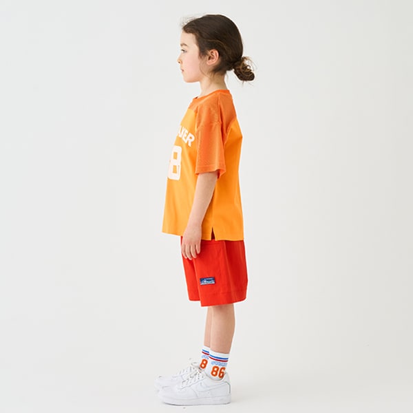 Japanese children's clothing mini#ML four-way elastic sports shorts 90-140cm boys' summer PANTS