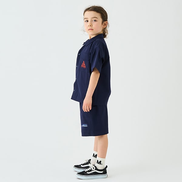 Japanese children's clothing mini#ML four-way elastic sports shorts 90-140cm boys' summer PANTS
