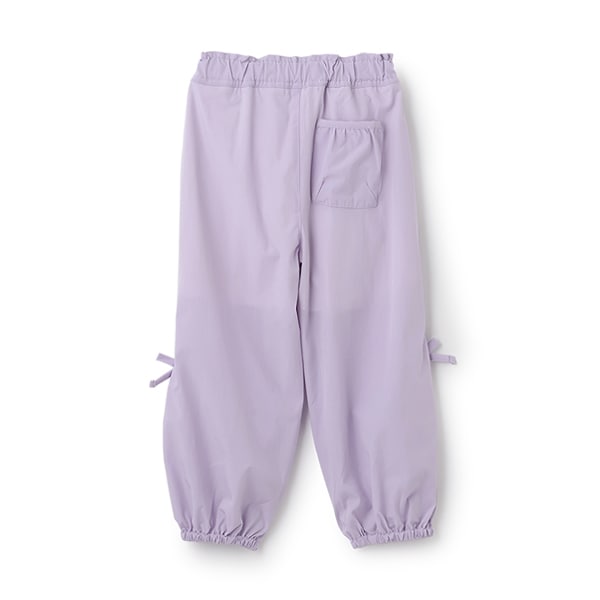 Japanese children's clothing mini#ML waterproof series drawstring sports pants 100-140cm girls spring and summer PANTS