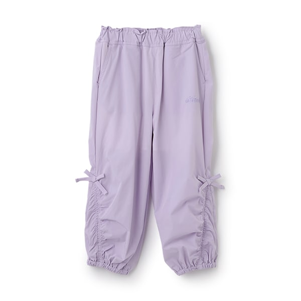 Japanese children's clothing mini#ML waterproof series drawstring sports pants 100-140cm girls spring and summer PANTS