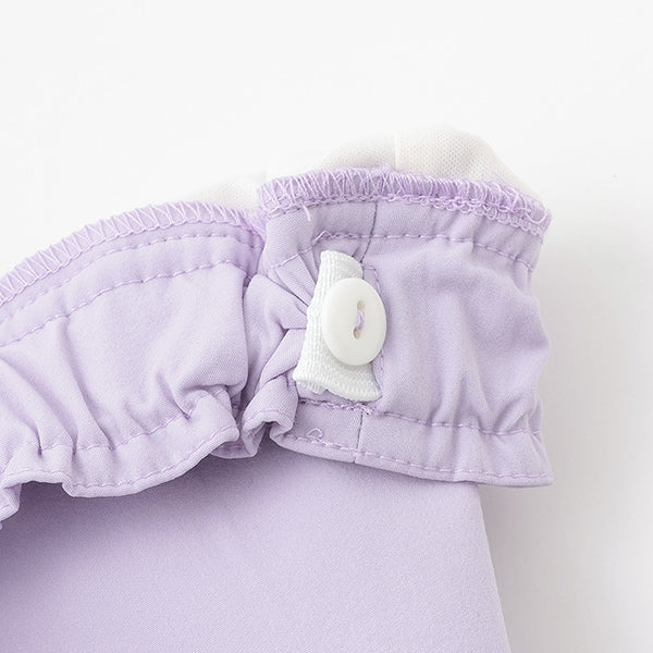 Japanese children's clothing mini#ML waterproof series drawstring sports pants 100-140cm girls spring and summer PANTS