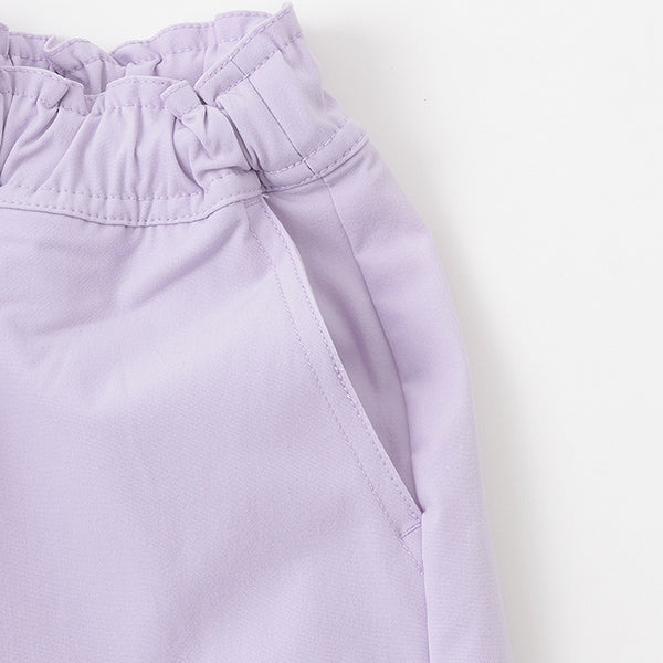 Japanese children's clothing mini#ML waterproof series drawstring sports pants 100-140cm girls spring and summer PANTS