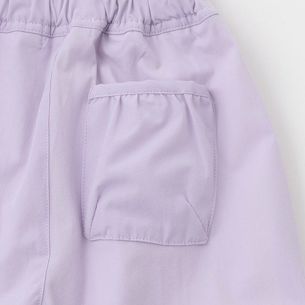 Japanese children's clothing mini#ML waterproof series drawstring sports pants 100-140cm girls spring and summer PANTS