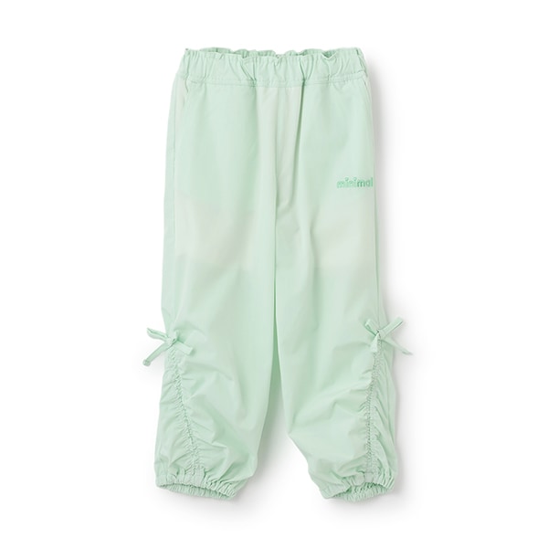 Japanese children's clothing mini#ML waterproof series drawstring sports pants 100-140cm girls spring and summer PANTS