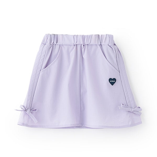 Japanese children's clothing mini#ML waterproof series bow skirt 100-140cm girls spring and summer SKIRTS