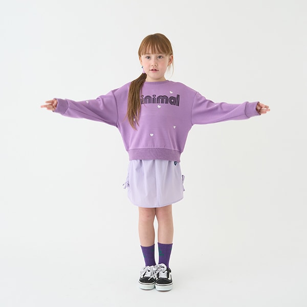 Japanese children's clothing mini#ML waterproof series bow skirt 100-140cm girls spring and summer SKIRTS