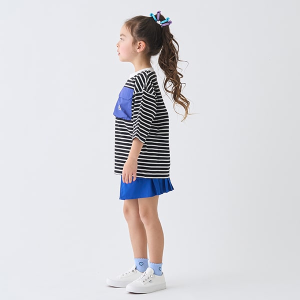 Japanese children's clothing mini#ML mountain style pleated skirt 100-140cm girls spring and summer SKIRTS