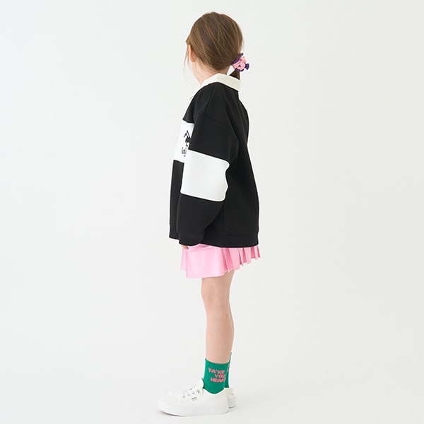 Japanese children's clothing mini#ML mountain style pleated skirt 100-140cm girls spring and summer SKIRTS