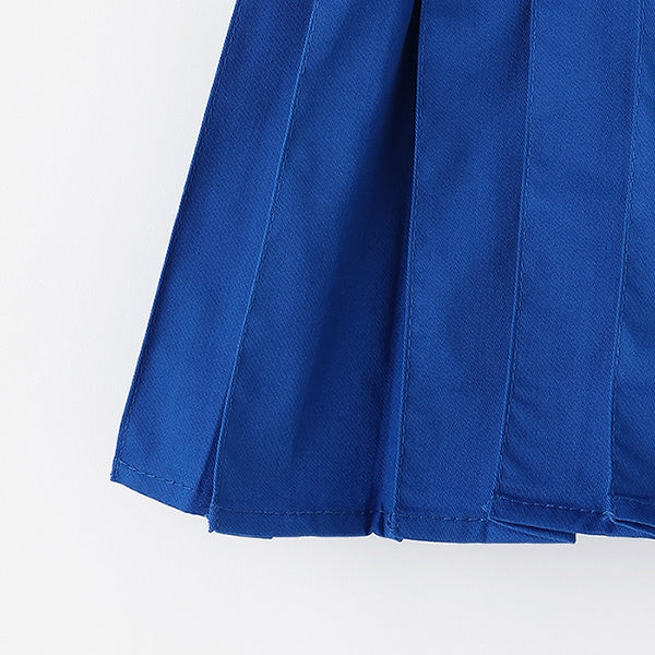 Japanese children's clothing mini#ML mountain style pleated skirt 100-140cm girls spring and summer SKIRTS