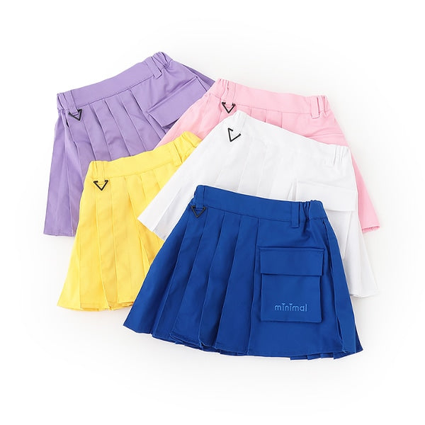 Japanese children's clothing mini#ML mountain style pleated skirt 100-140cm girls spring and summer SKIRTS