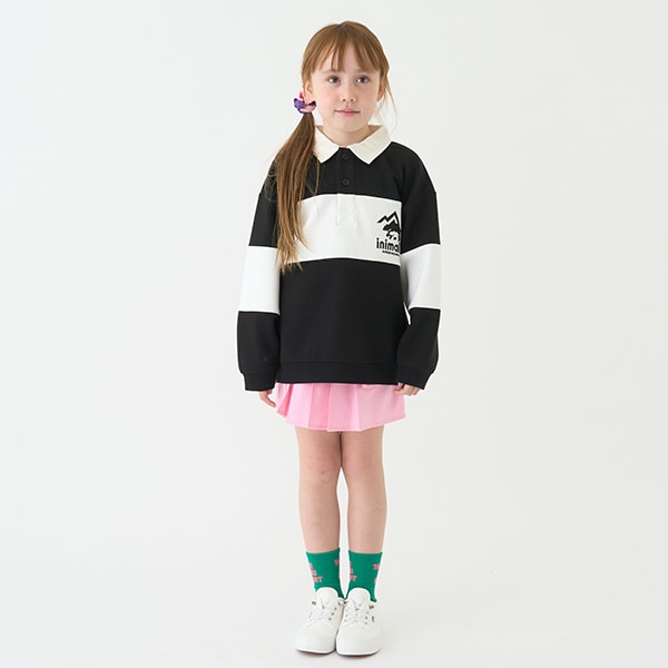 Japanese children's clothing mini#ML mountain style pleated skirt 100-140cm girls spring and summer SKIRTS