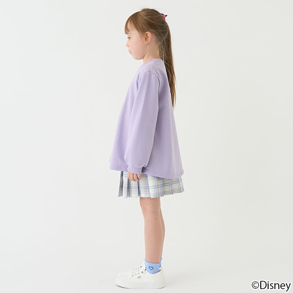 Japanese children's clothing mini#ML plaid pleated skirt pants 90-140cm girls spring and summer PANTS